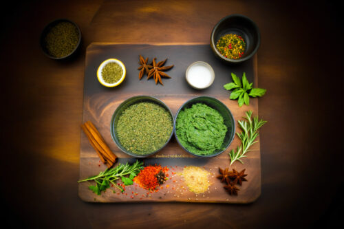 Coriander chutney powder